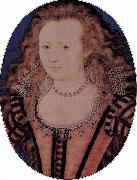 Nicholas Hilliard Elizabeth, Queen of Bohemia, daughter of James I Germany oil painting artist